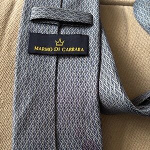 Marmo di Carrara Blue Patterned Tie